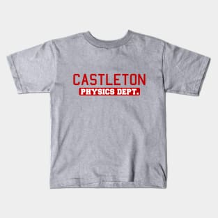 Castleton Physics Dept. Kids T-Shirt